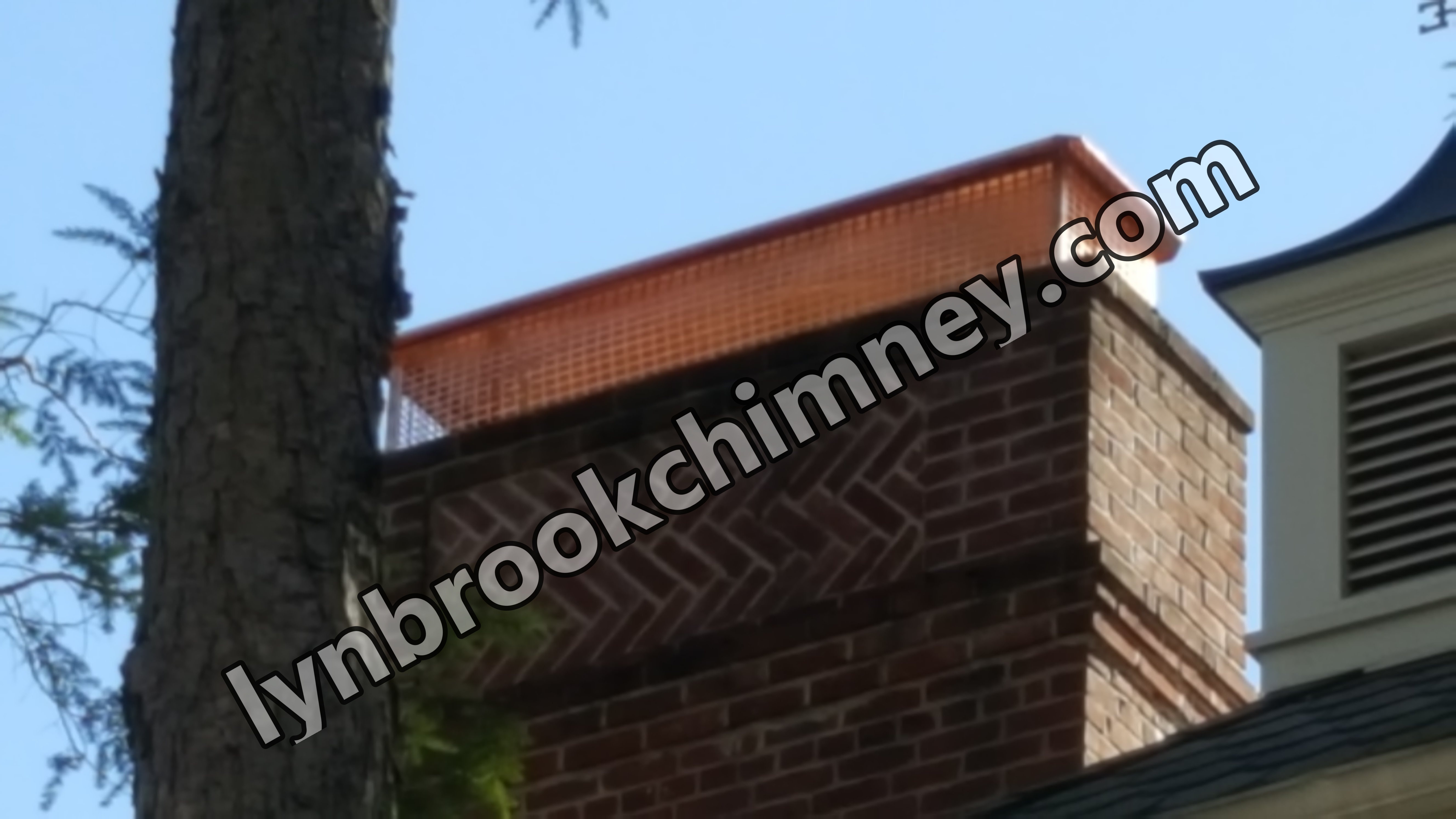 New stainless steel chimney cap installed in Lynbrook, NY