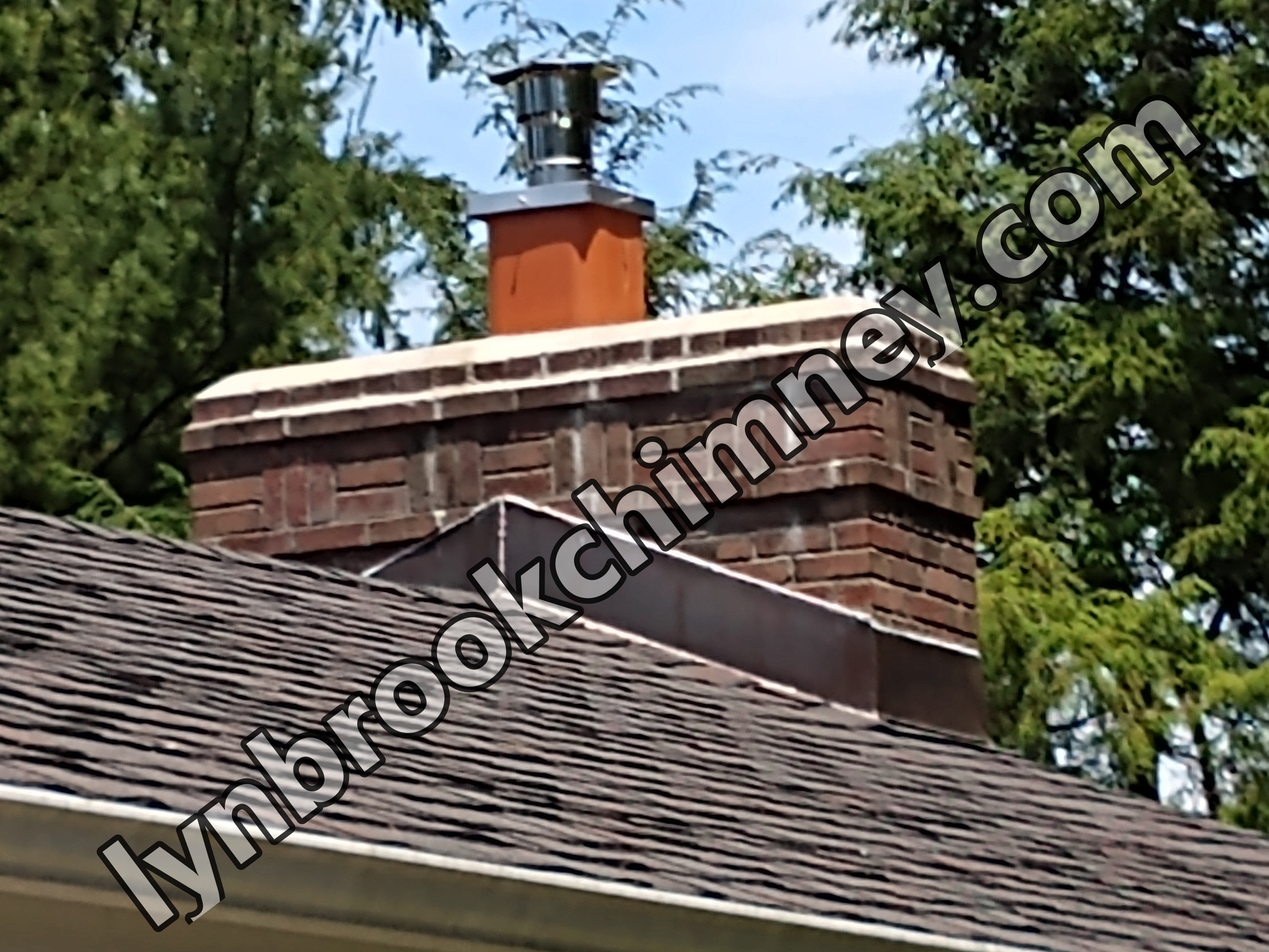 Stainless steel chimney cap with animal guard in Lynbrook, New York